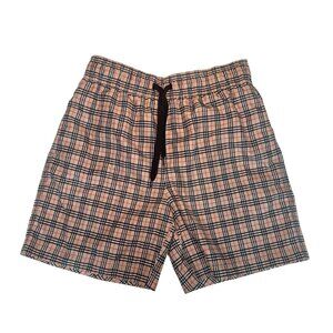 Burberry Boys Swim Shorts Vintage Nova Check Plaid Size 10 Youth
